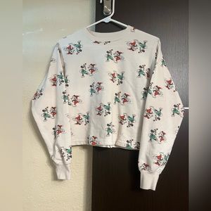 Disney Christmas Crop Top
